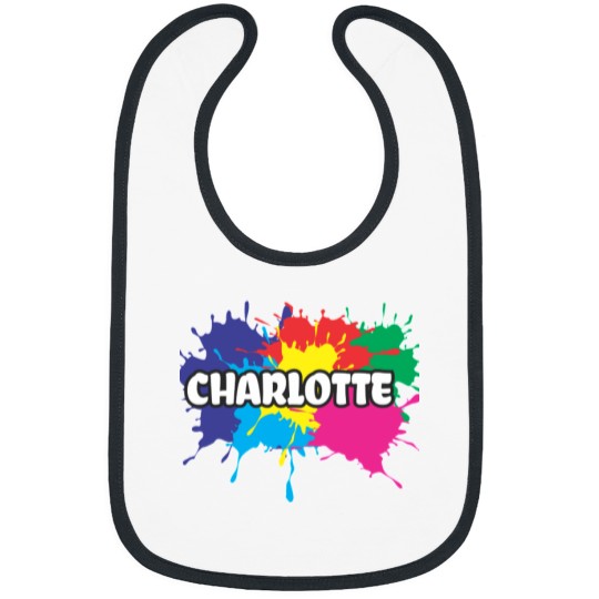 Discover Charlotte Charlotte Name Bibs