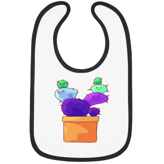 Discover Happy Toric Cacti Bibs