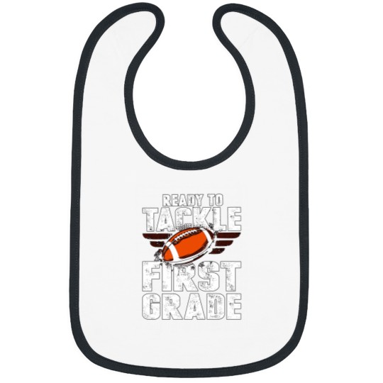 Discover Proud Mom Of A Football Senior Bibs