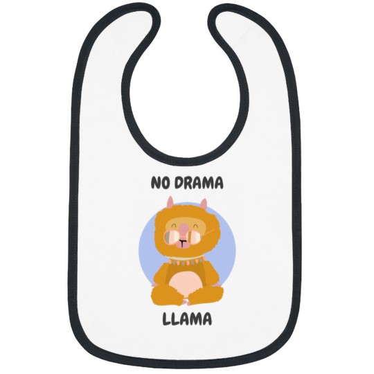 Discover No drama be llama Active Bibs