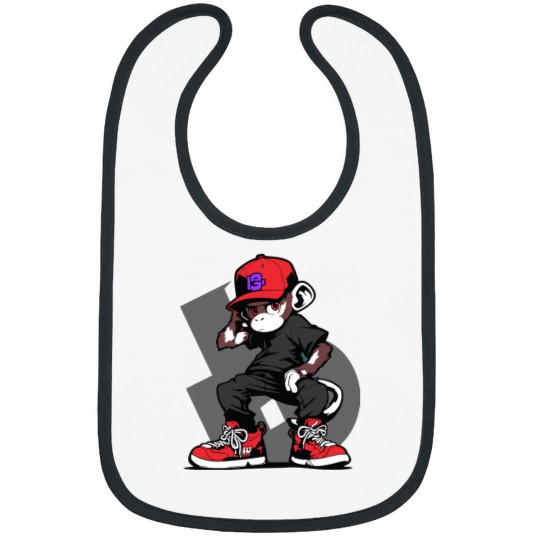 Discover Monkeys are smart and agile animals Bibs