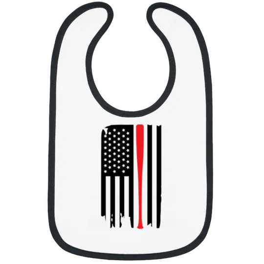 Discover With American Flag Bibs