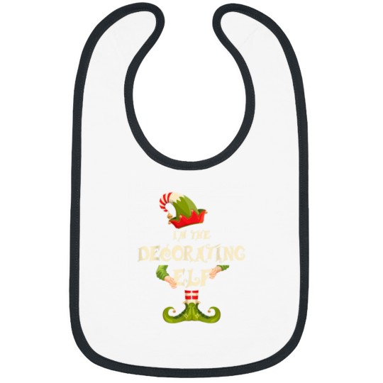 Discover Im The Decorating Elf Shirt Women Christmas Pajamas Costume 6728 Bibs