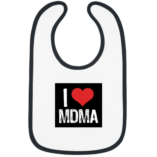 Discover I Love Mdma Bibs