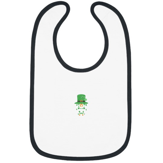 Discover St Patricks Day Skull Irish Shamrock of Dead Men Women 5113 Bibs