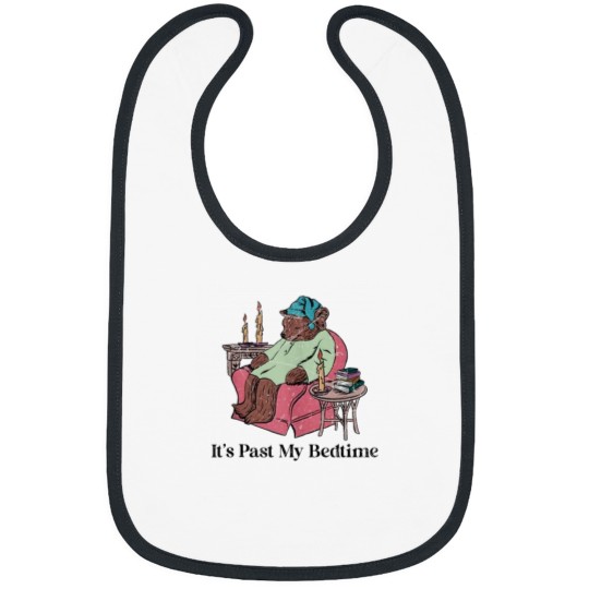 Discover Its Past My Bedtime Funny Bear Sleeping Bibs
