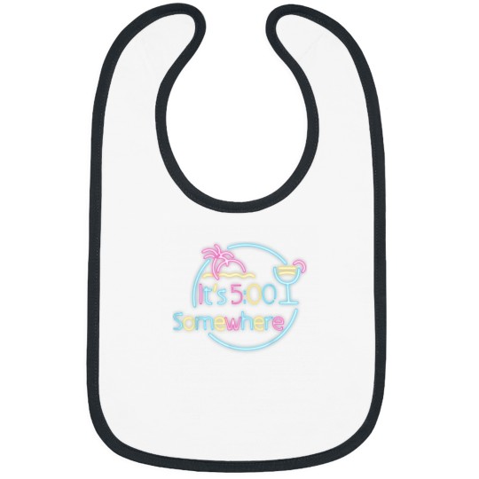 Discover Its 5 Oclock Somewhere Summer Beach Vacation Bibs