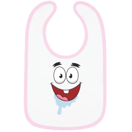 Discover Cute Patrick Face Bibs
