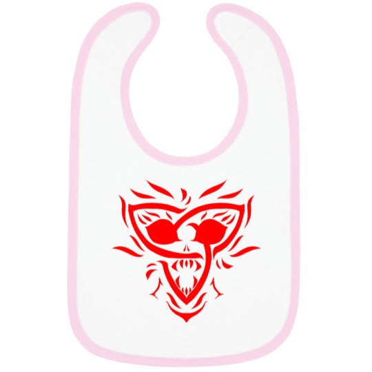 Discover Celtic knot Triquetra Skull Bibs