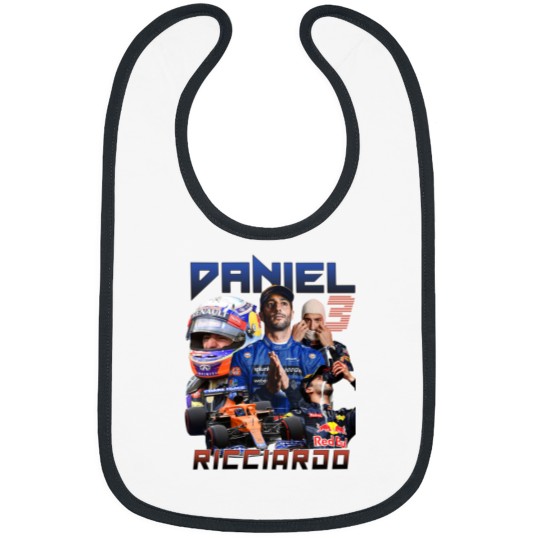 Discover Daniel Ricciardo McLaren Racing 90s Vintage Bootleg Unisex Rap Bibs