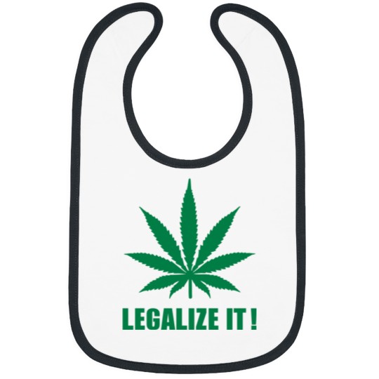 Discover Marijuana Legalize it Bibs