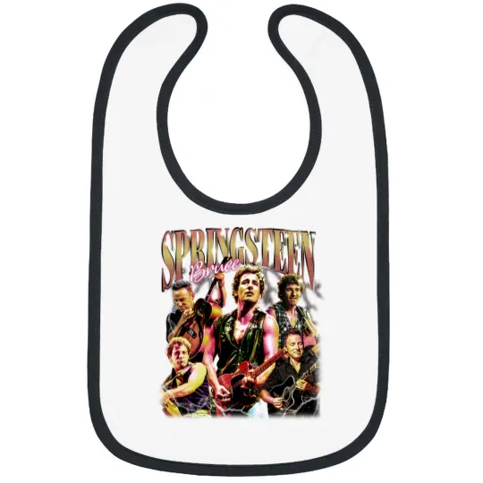 Discover Bruce Springsteen Graphic Bruce Springsteen Bibs
