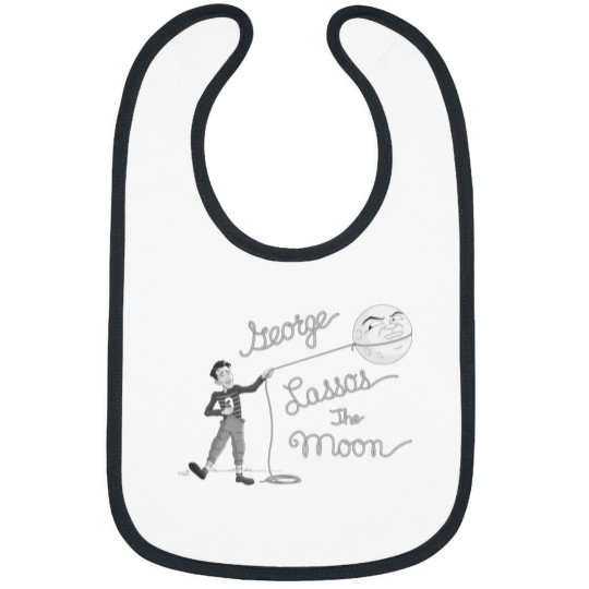 Discover George Lassos the Moon Bibs