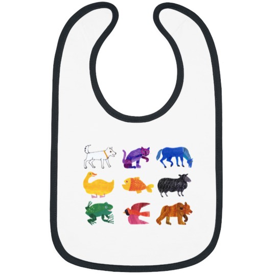 Discover Eric Carle Animals Bibs
