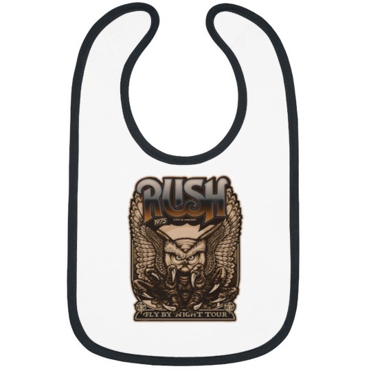 Discover Rush Band Unisex Softstyle Bibs