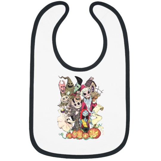 Discover Nightmare Nightmare Before Christmas Bibs