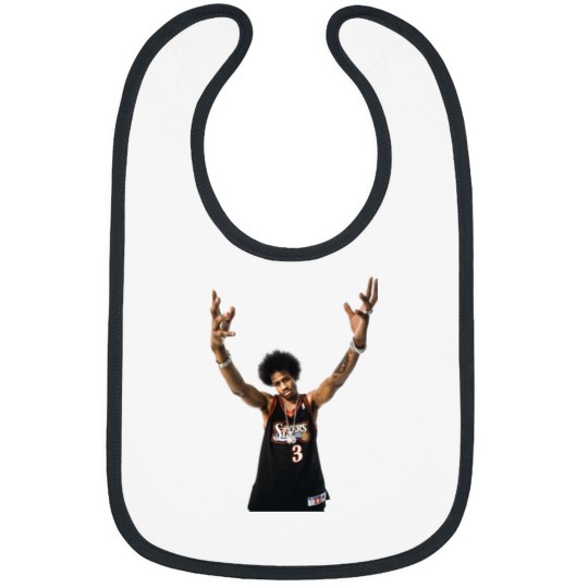 Discover Allen Iverson Bibs, Vintage 90s Basketball Kobe Bryant, Allen Iverson Graphic Bibs