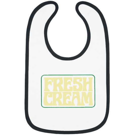 Discover Cream Band Bibs