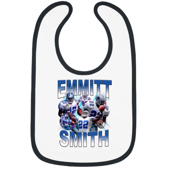Discover Vintage 90s Graphic Style Emmitt Smith Bibs, Emmitt Smith Bibs, Sport Bibs