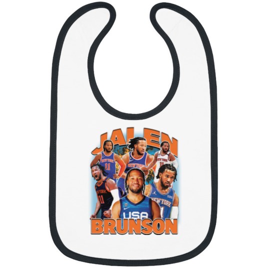 Discover Knicks Jalen Brunson Bibs