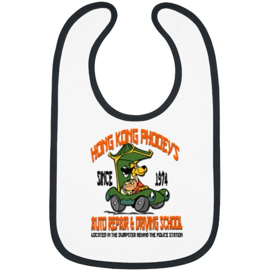 Discover Hong Kong Phooey's Auto Repair _amp_ Driving School Bibs