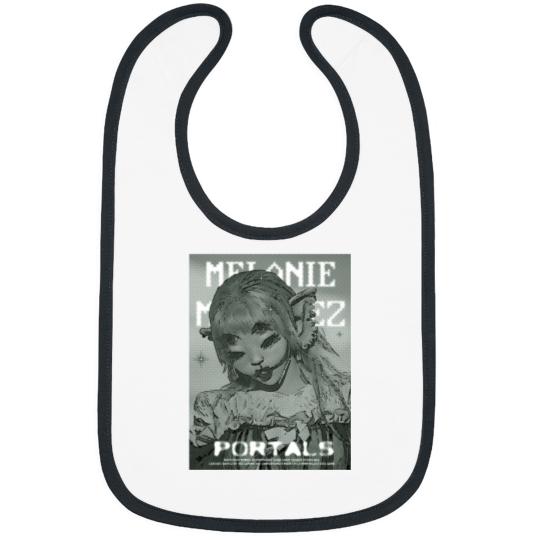 Discover Melanie Funny Bibs, Martinez graphic Album Bibs, Portals Tour 2023 Bibs