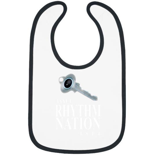 Discover Rhythm Nation 1814 - key earring - (Janet Jackson) (1) Bibs