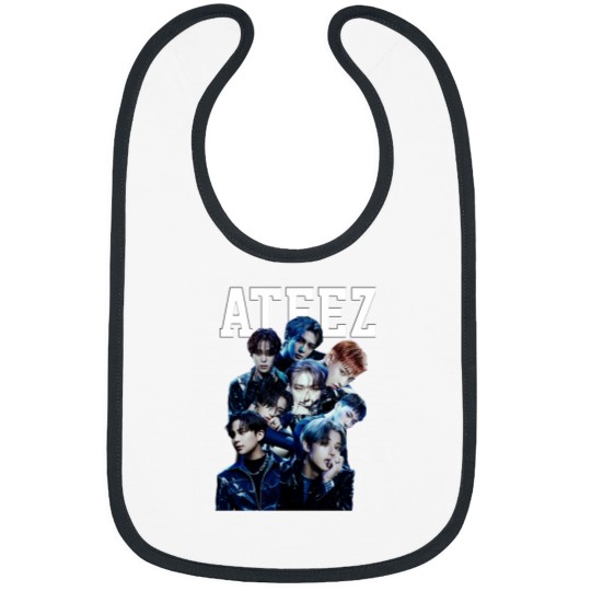Discover Ateez Vintage Bibs, Ateez Bibs,Ateez Break The Wall Bibs