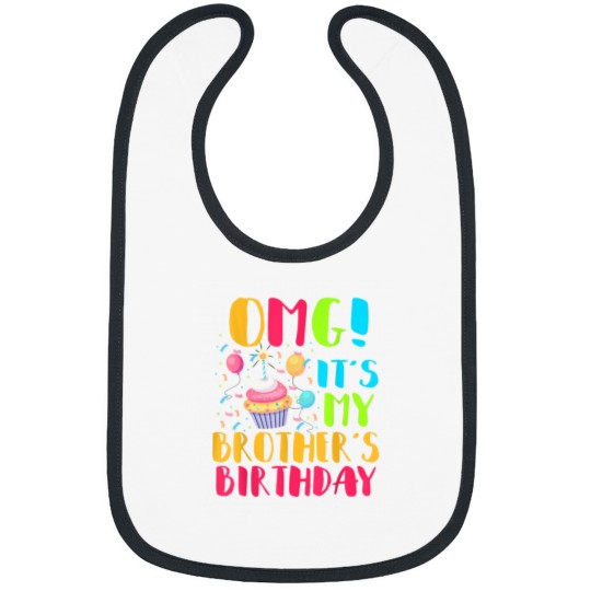 Discover OMG Its My Brothers Birthday Party Family Bibs