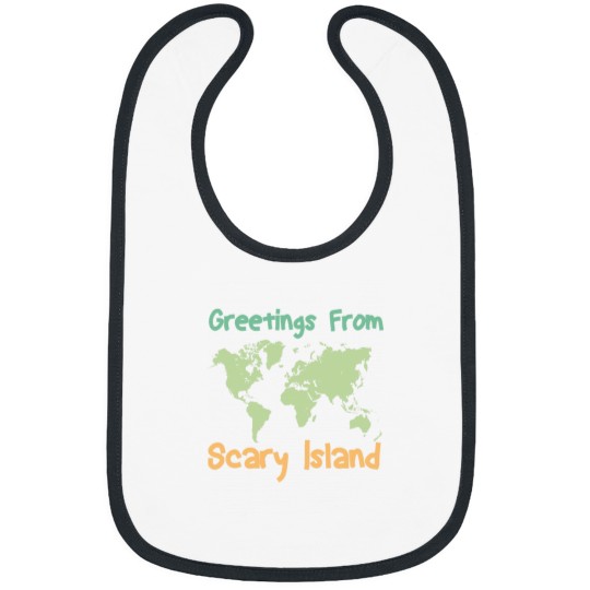 Discover Greetings From Scary Island (2) Bibs