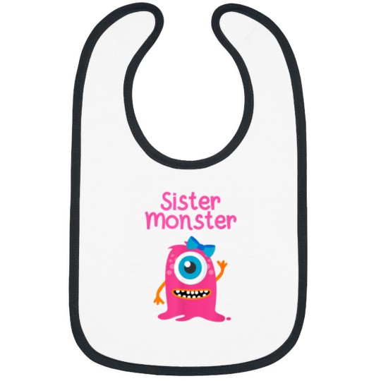 Discover Monster T Shirt for Girls and Sisters 7304 Bibs
