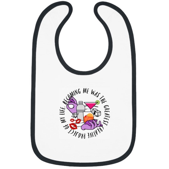 Discover becoming me (eliot waugh) Baseball ¾ Sleeve Bibs