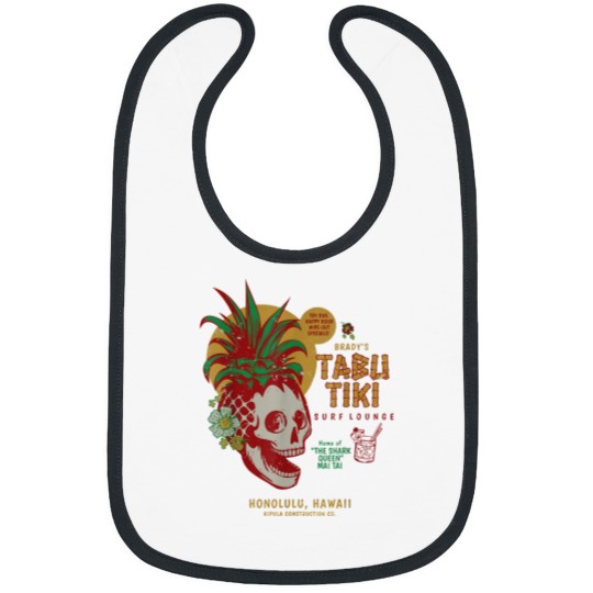 Discover Bradys Tabu Tiki Surf Lounge Bibs