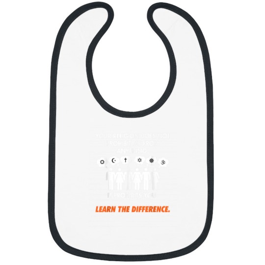 Discover Your Religion Does Not Prohibit It Prohibits You Funny Bibs