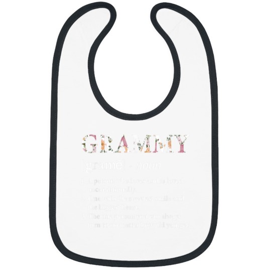 Discover Grammy Definition Grandma Funny Grandmother Bibs