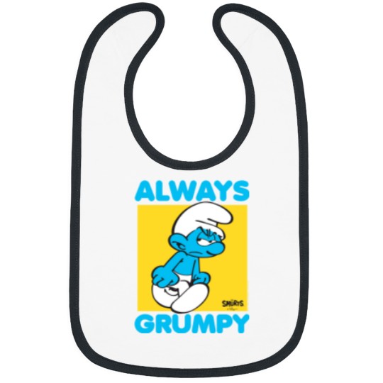 Discover The Smuurfs Always Grumpy Bibs