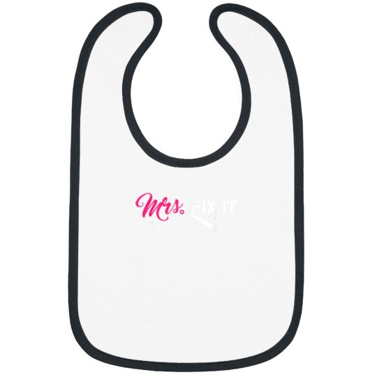 Discover Mrs Fix it Shirt for Handywoman or Wife who likes to fix Bibs
