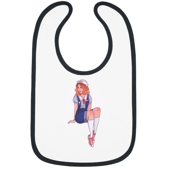 Discover ROBIN - strangerthings scoops troop1 Bibs