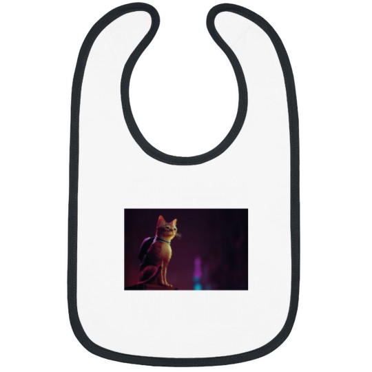 Discover Stray Game Bib - Fun Baby Gear Design