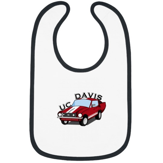 Discover Car Themed UC Davis Bibs | Unique University Baby Apparel