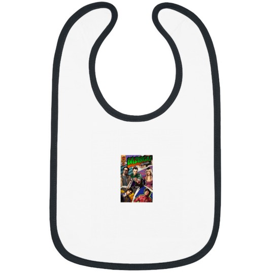 Discover The Big Bang Theory Bazinga Comic Cover Bibs