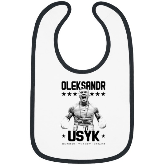 Discover Affiche de boxe Oleksandr Le chat Usyk Bibs