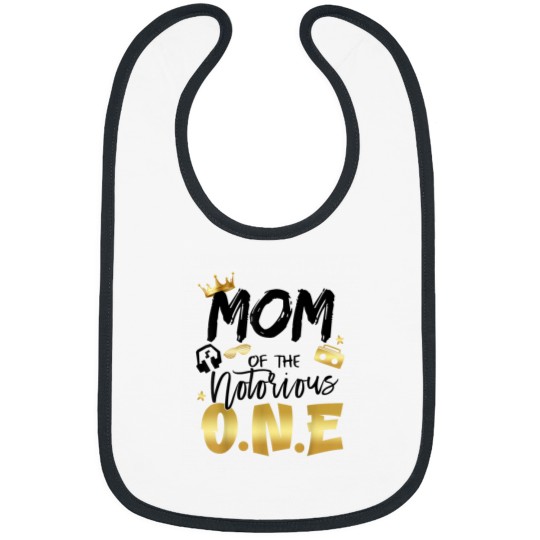 Discover Mom Of The Notorious One 1st Birthday School Hip Hop Party Bibs