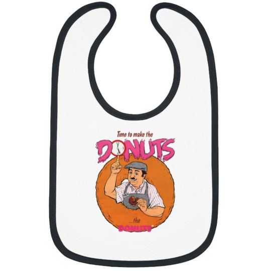 Discover Time to Make The Donuts Essential Bibs