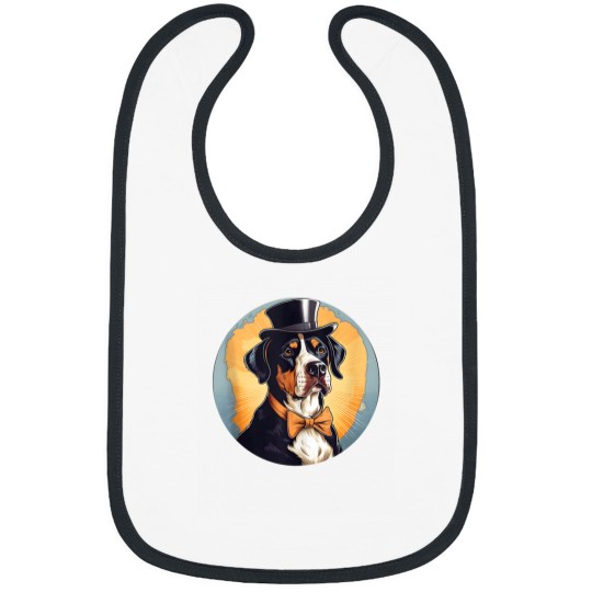 Discover Colorful Greater Swiss Mountain Dog Dad Mom Best Dog Bibs