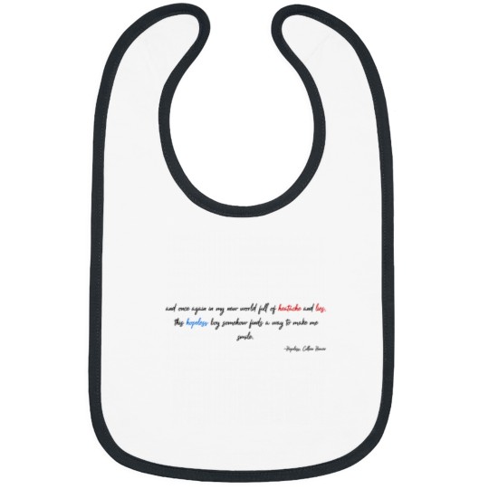 Discover Hopeless - Colleen Hoover Bibs