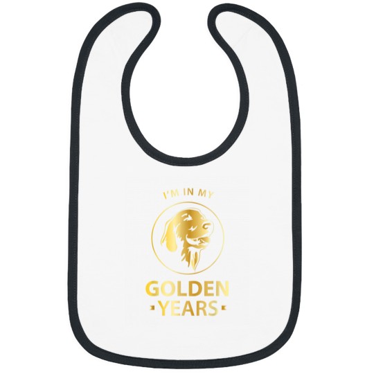 Discover Golden Retriever Dog Lovers Im In My Golden Years Bibs