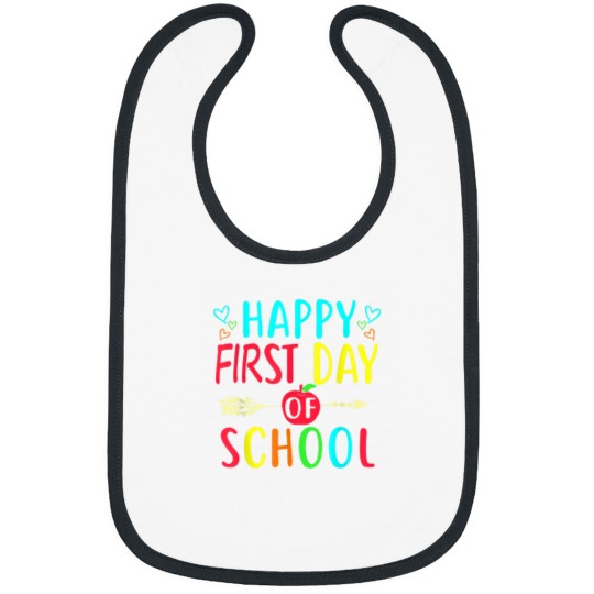 Discover Back to School Teachers Student First Day of School 4334 Bibs