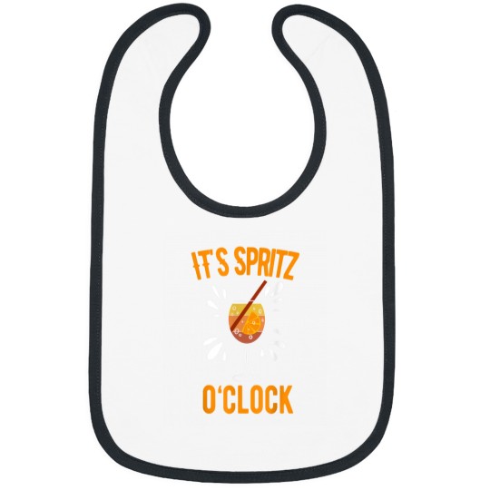 Discover Its Spritz OClock Aperol Spritz Hype Alcohol Summer Saying Bibs