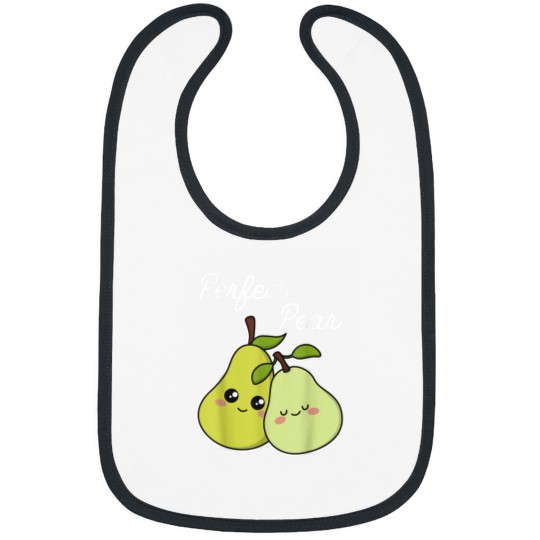 Discover We Make a Perfect Pear Kawaii Cute Bibs